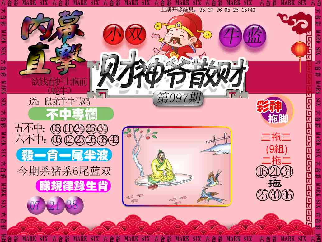 097期财神爷散财[图]